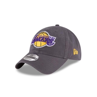Los Angeles Lakers Gorra | New Era NBA Core Classic 9twenty Adjustable Cap Mexico - Grises